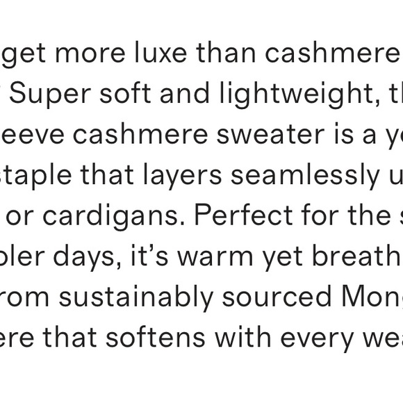 Quince Heather Gray Short Sleeve Tee - Picture 3 of 3